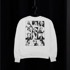 🖤 TAYLOR SWIFT | THE ERAS TOUR WHITE CREWNECK 🖤